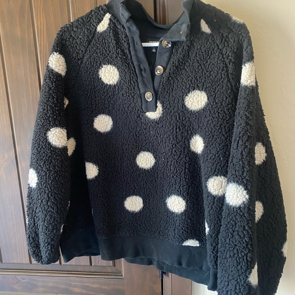 Polka Dot Sweatshirt